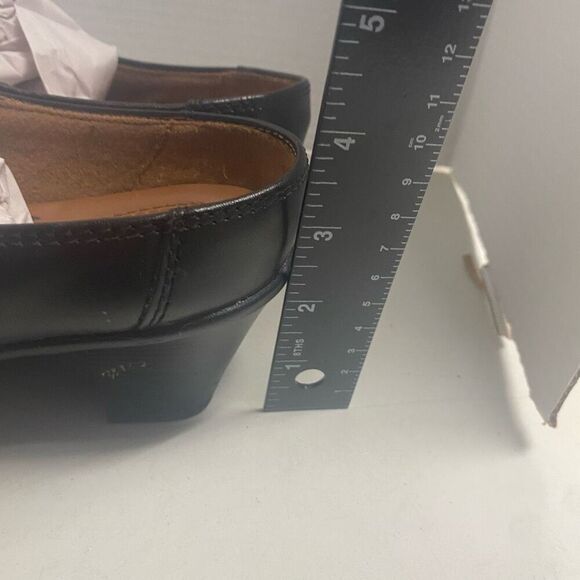 EARTH SPIRIT CLASSICS Elaine Women’s Black Mules Size 7 Leather Slip On SEE DESC - Picture 6 of 15